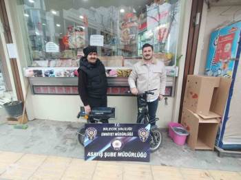 Çalınan Bisiklet Kısa Sürede Bulundu, Sahibine Teslim Edildi
