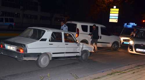 Çalıntı otomobil ekipleri alarma geçirdi