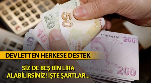 Çalışan anneye 5 bin 50 lira para!