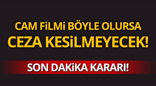 Cam filmi yasağı konusunda Bakan Özlü'den açıklama