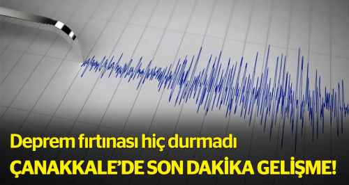 Çanakkale beşik gibi sallanıyor!