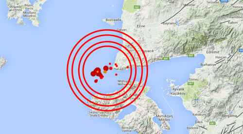 Çanakkale'de yine deprem oldu