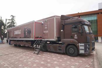 Çanakkale Savaşları Mobil Müze Tır’I Pazaryeri’Nde
