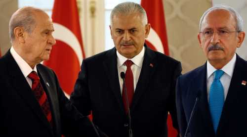 Çankaya'da üçlü görüşme