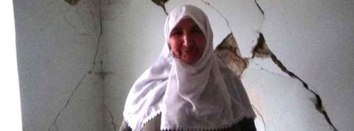 Çaresizliğin fotoğrafı: Evi her an başına çökebilir ama...