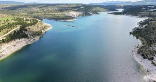 Çavdarhisar Barajı dolulukta zirveye ulaşıyor