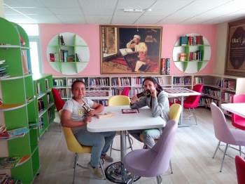 Çavdarhisar Halk Kütüphanesi 7 Bin 500 Kitapla Hizmet Veriyor
