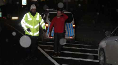 Ceceli kaçtı, polis kovaladı film gibi!