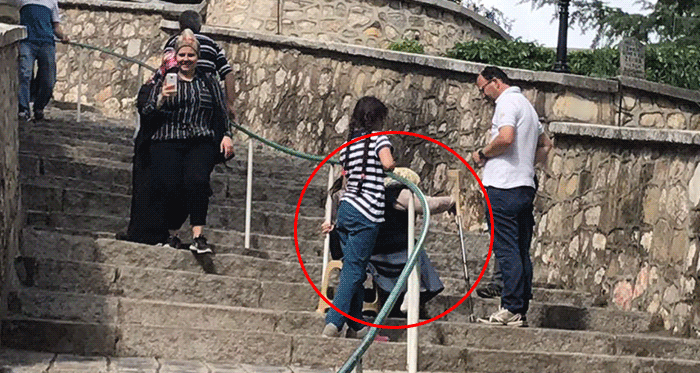 Çekilen bu çile Şeyh Edebali Türbesi için