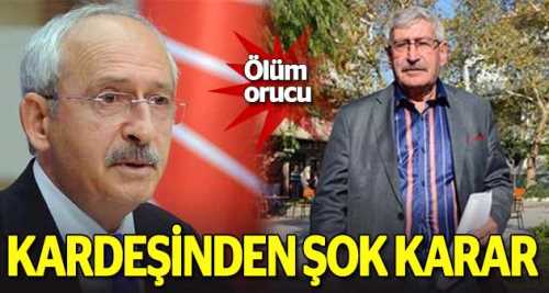 Celal Kılıçdaroğlu ölüm orucuna başlayacak