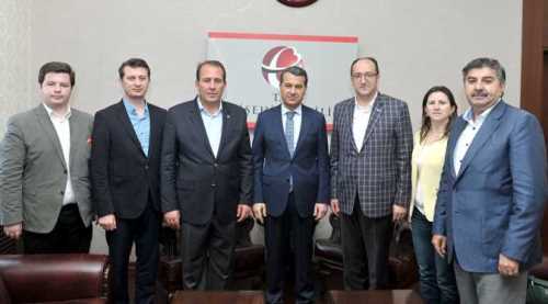 ÇELİK'E HAYIRLI OLSUN ZİYARETİ