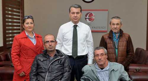 Çelik'in özel misafirleri vardı