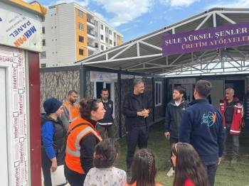 Çelik Ve Ergün Üretim Atölyesini İnceledi
