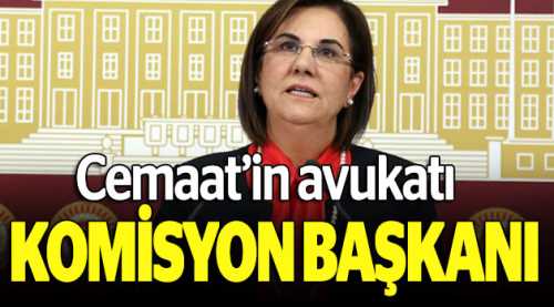 Cemaat'in avukatı komisyon başkanı