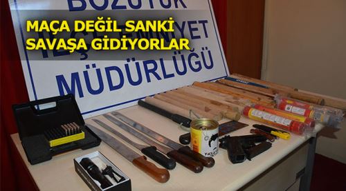 Cephanelik gibi minibüs!