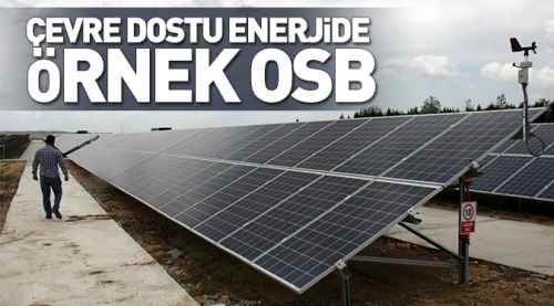 Çevre dostu enerjide örnek OSB