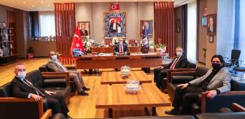 Ceyhun, Başkan Işık’I Ziyaret Etti
