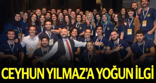 Ceyhun Yılmaz'a yoğun ilgi