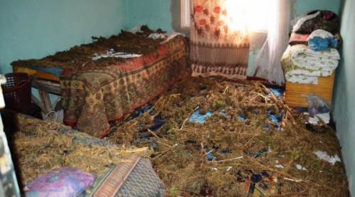 Cezaevindeki hükümlünün evinden çıktı!