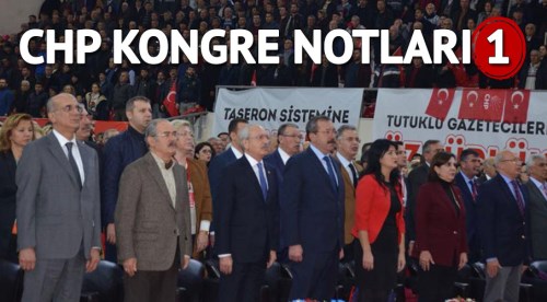 CHP Eskişehir İl Başkanlığı kongre notları - 1