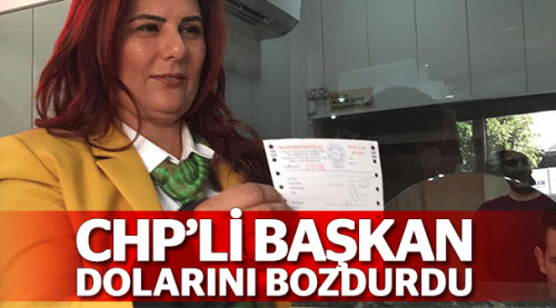 CHP'li başkan da dolarını bozdurdu