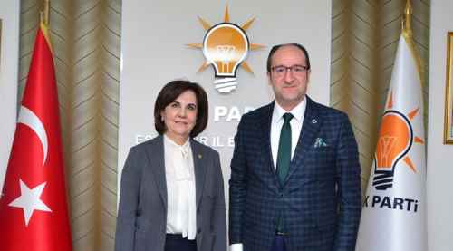 CHP'li Usluer'den AK Parti ziyareti