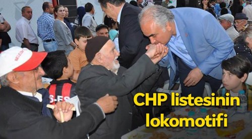 CHP listesinin lokomotifi