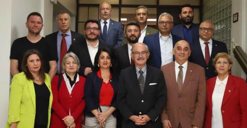 CHP Odunpazarı Yılmaz Büyükerşen ile bir arada