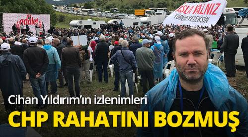 CHP rahatını bozmuş