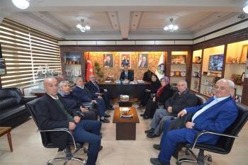 Chp Sandıklı Yönetimi, Başkan Çöl’Ü Ziyaret Etti
