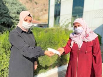 Çiftçilere Maske Dağıtıldı
