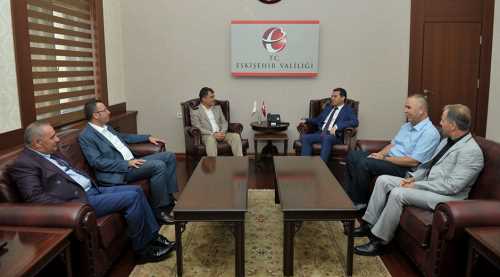 Çiftelerliler’den Vali Çelik’e ziyaret