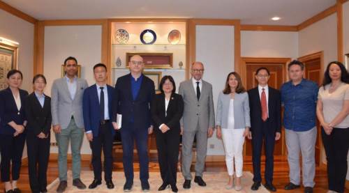 Çin'den Eskişehir Anadolu Üniversitesi'ne ziyaret