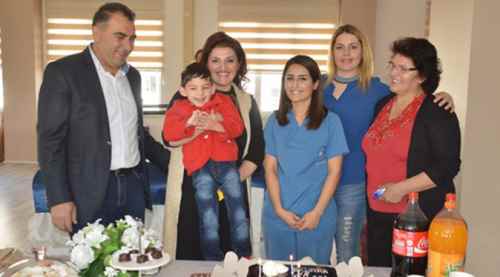 Çınar Uzay terapisi ile yürümeye başladı