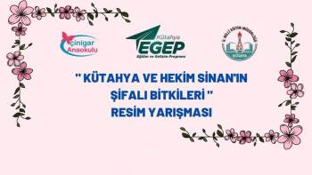 Çinigar Anaokulu’Nda, "Kütahya Ve Hekim Sinan’In Şifalı Bitkileri" Konulu Resim Yarışması
