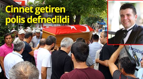 Cinnet getiren polis memuru defnedildi