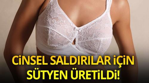 Cinsel saldırıları önlemek için sütyen üretildi