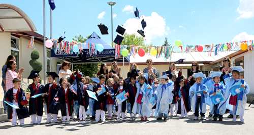 ÇOCUK EVİNDE MEZUNİYET TÖRENİ