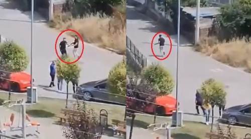 Çocuk parkında pompalı dehşeti!