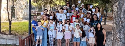 Çocuklar Eskişehir'i eskiz defterlerine taşıdı