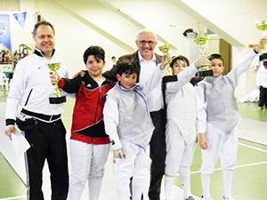 ÇOCUKLAR ESKRİMDE UMUT VERDİ