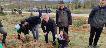 Çok Sayıda Fidan Toprakla Buluştu
