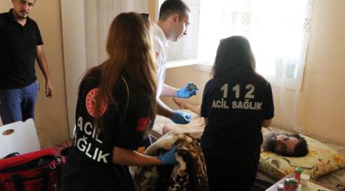 Çöp evden büyük bir dram çıktı! 