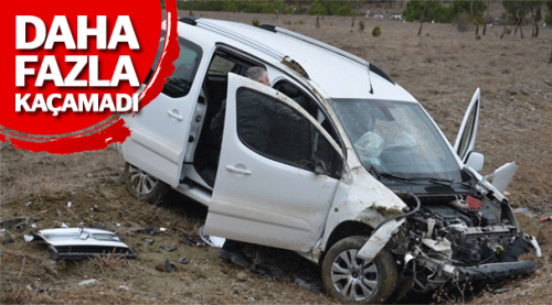 Çorum'da film gibi kovalamaca