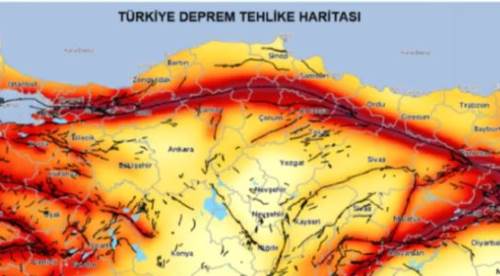 Çorum'dan fay hattı geçiyor mu?