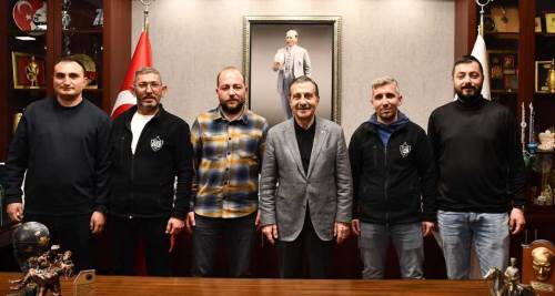 Çukurhisar Spor Kulübü'nden Ahmet Ataç'a ziyaret