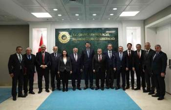Cumhur İttifakı’Ndan Çevre, Şehircilik Ve İklim Değişikliği Bakanı Murat Kurum’A Ziyaret
