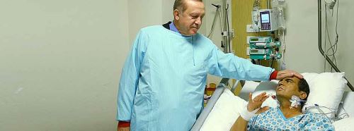 Cumhurbaşkanı Erdoğan, Naim Süleymanoğlu'nu ziyaret etti