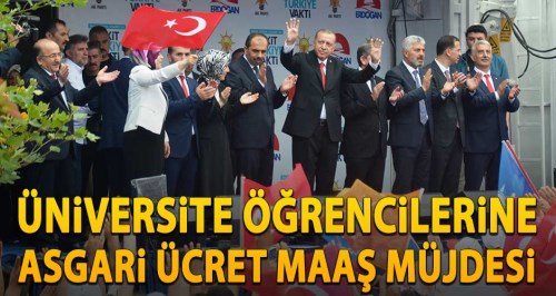 Cumhurbaşkanı'ndan öğrencilere maaş müjdesi