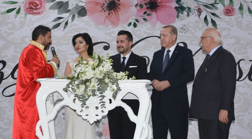 Cumhurbaşkanı nikah şahidi oldu